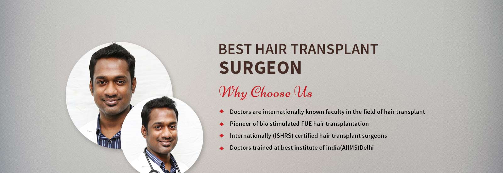 best hair transplant surgeon in Chennai